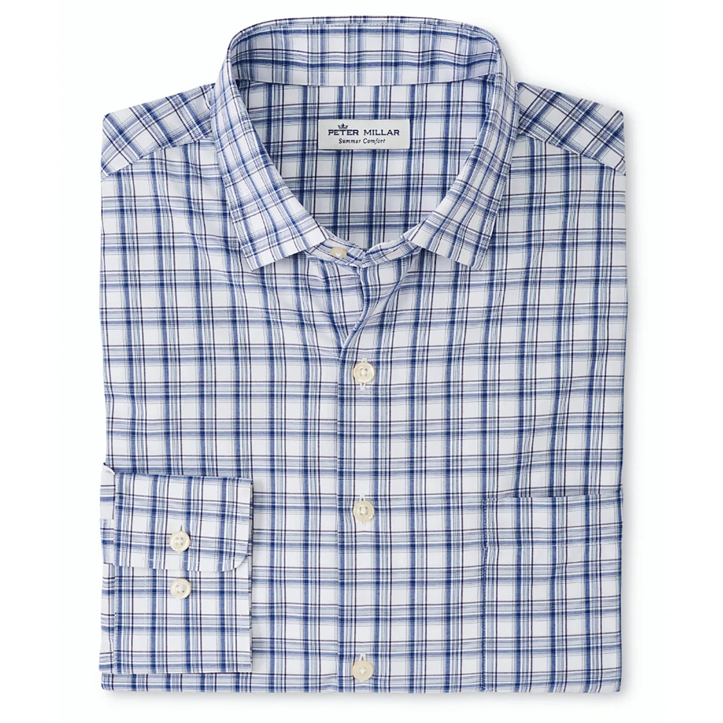 Peter Millar Martin Performance Poplin Sport Shirt