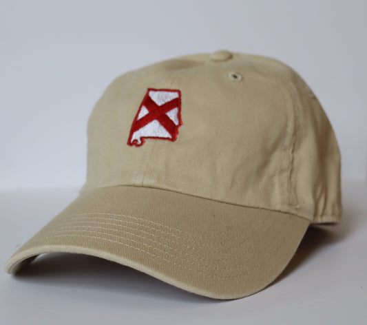The Shirt Shop Alabama State Flag Hat (5 Colors)