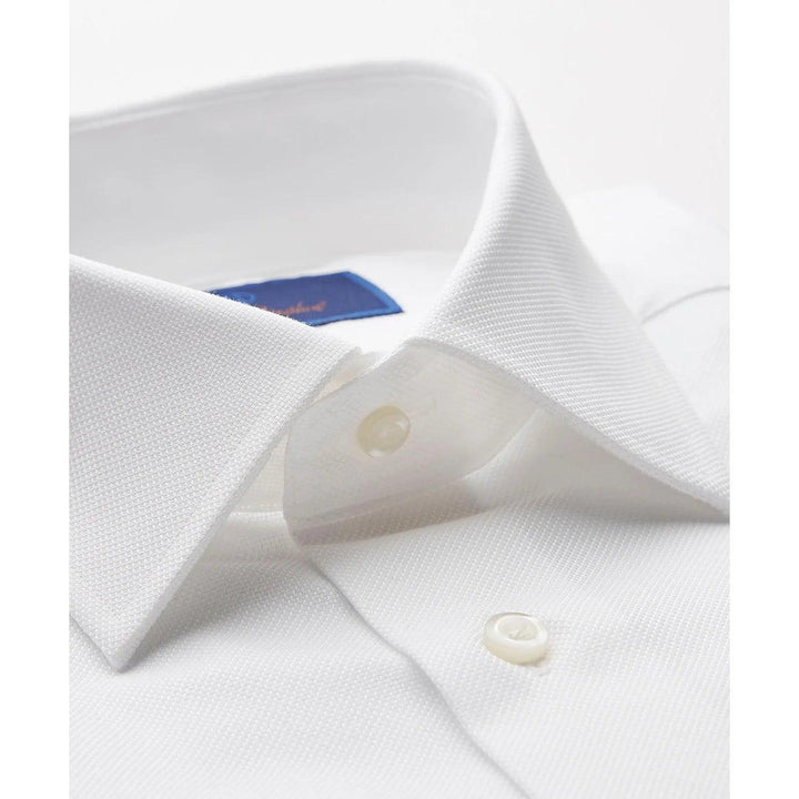 David Donahue Dress Shirt - Royal Oxford (2 Colors) (Trim)