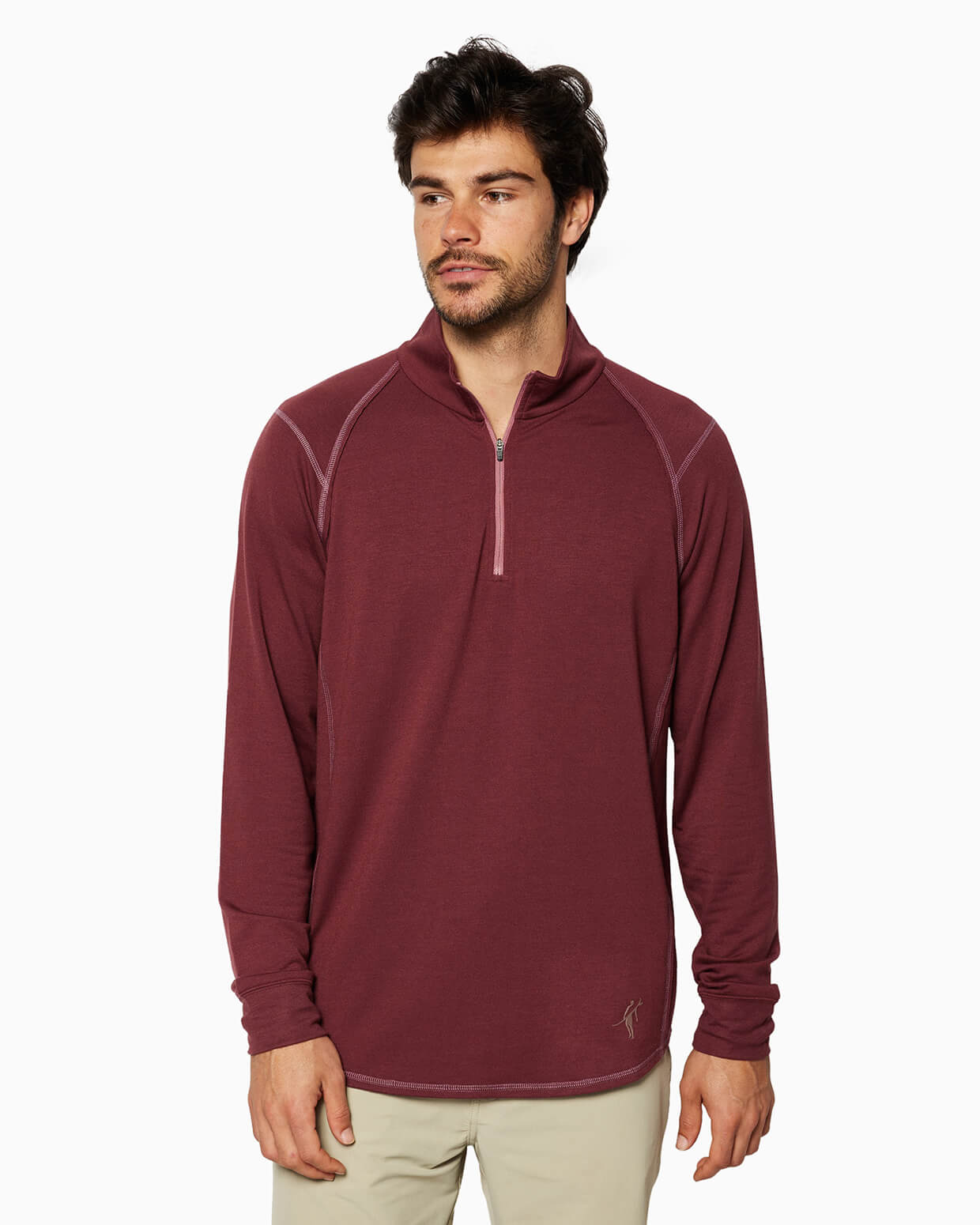 Toes On The Nose Long Sleeve Barrel Half-Zip (3 Colors)