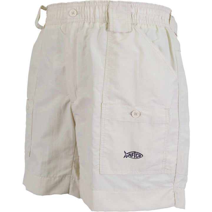 AFTCO fishing short mo1 natural 