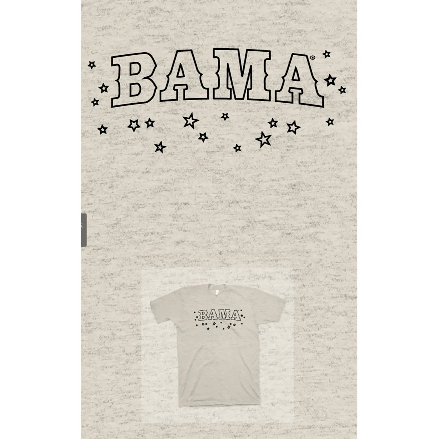 B-Stream T-Shirt Bama Stars