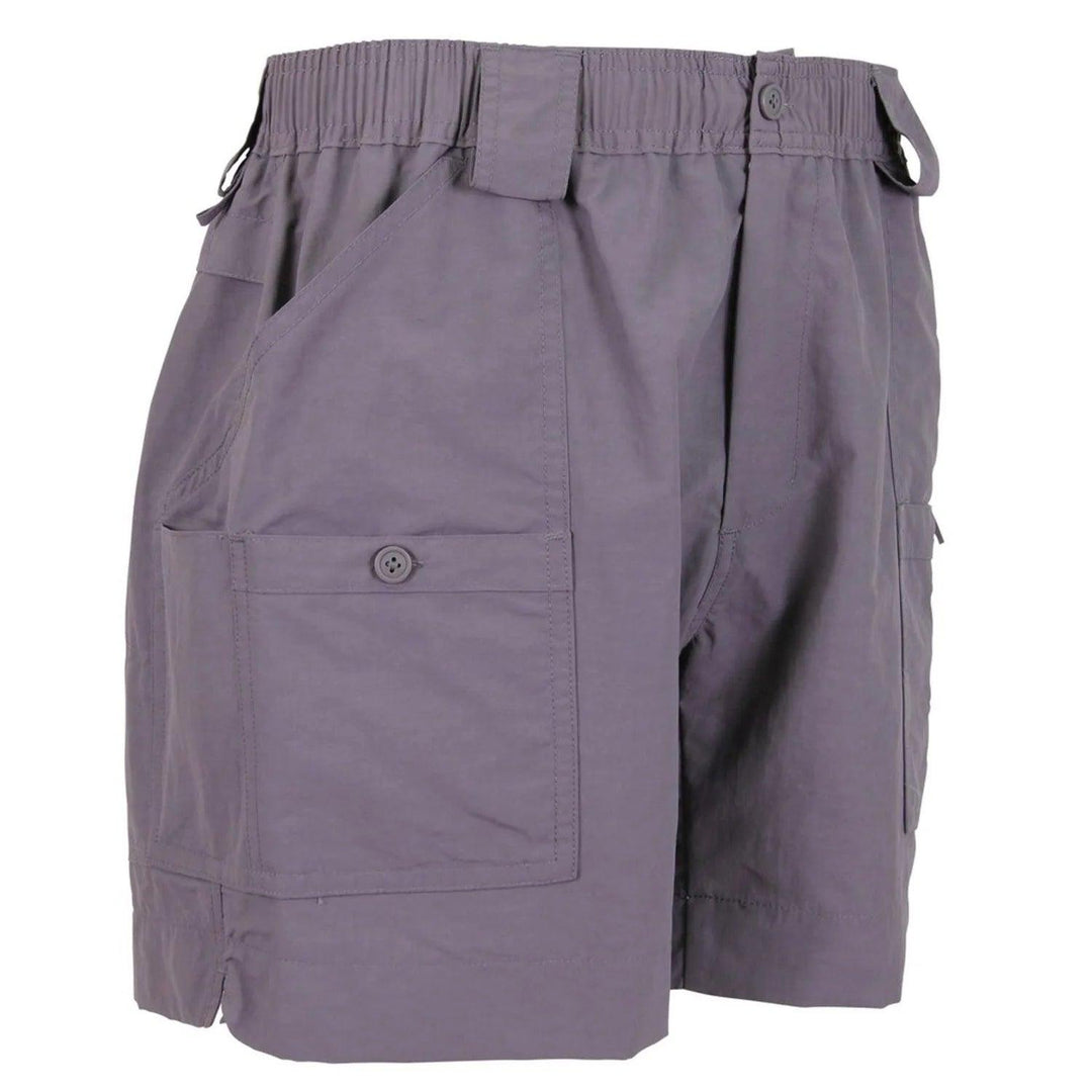 AFTCO fishing short mo1 dark plum