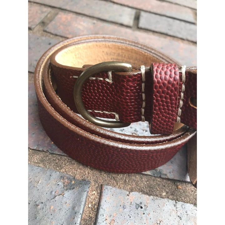 Brenneman's Football Leather Belt