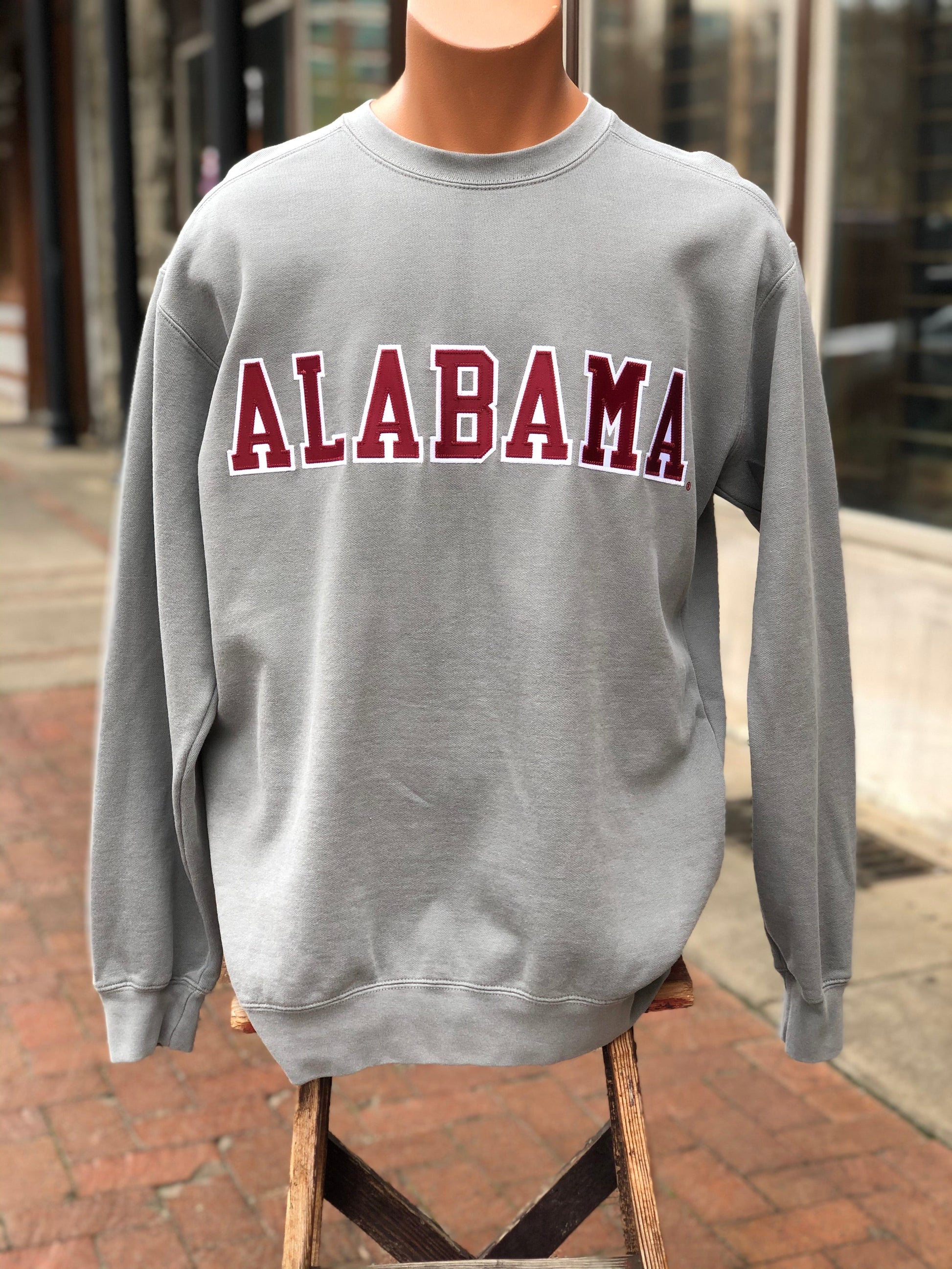 Custom Alabama Sweatshirt, Comfort Colors – The Shirt Shop