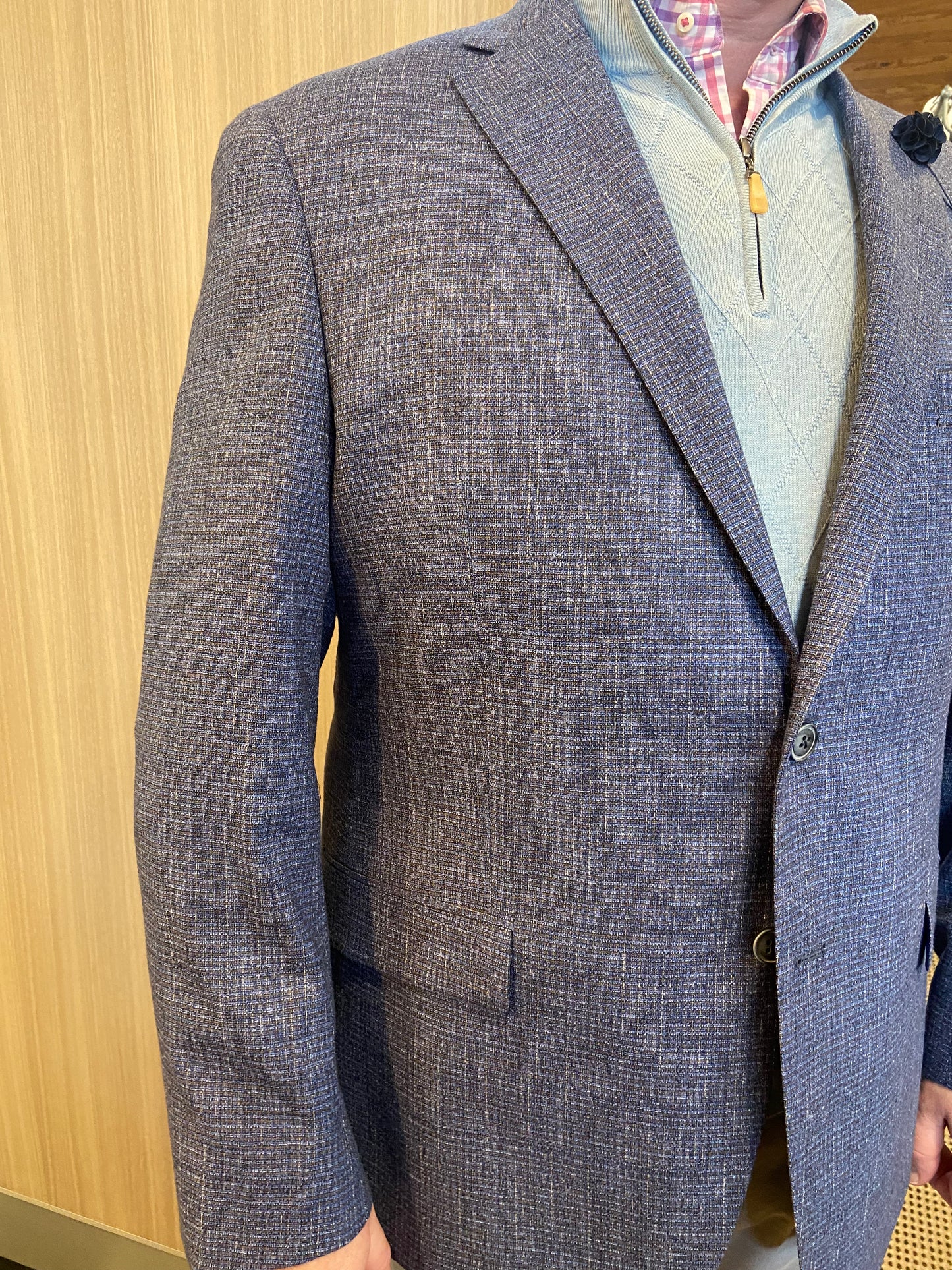 Hart schaffner marx navy blazer hot sale