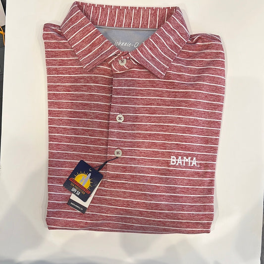 Johnnie-O Newton Polo (BAMA Block)