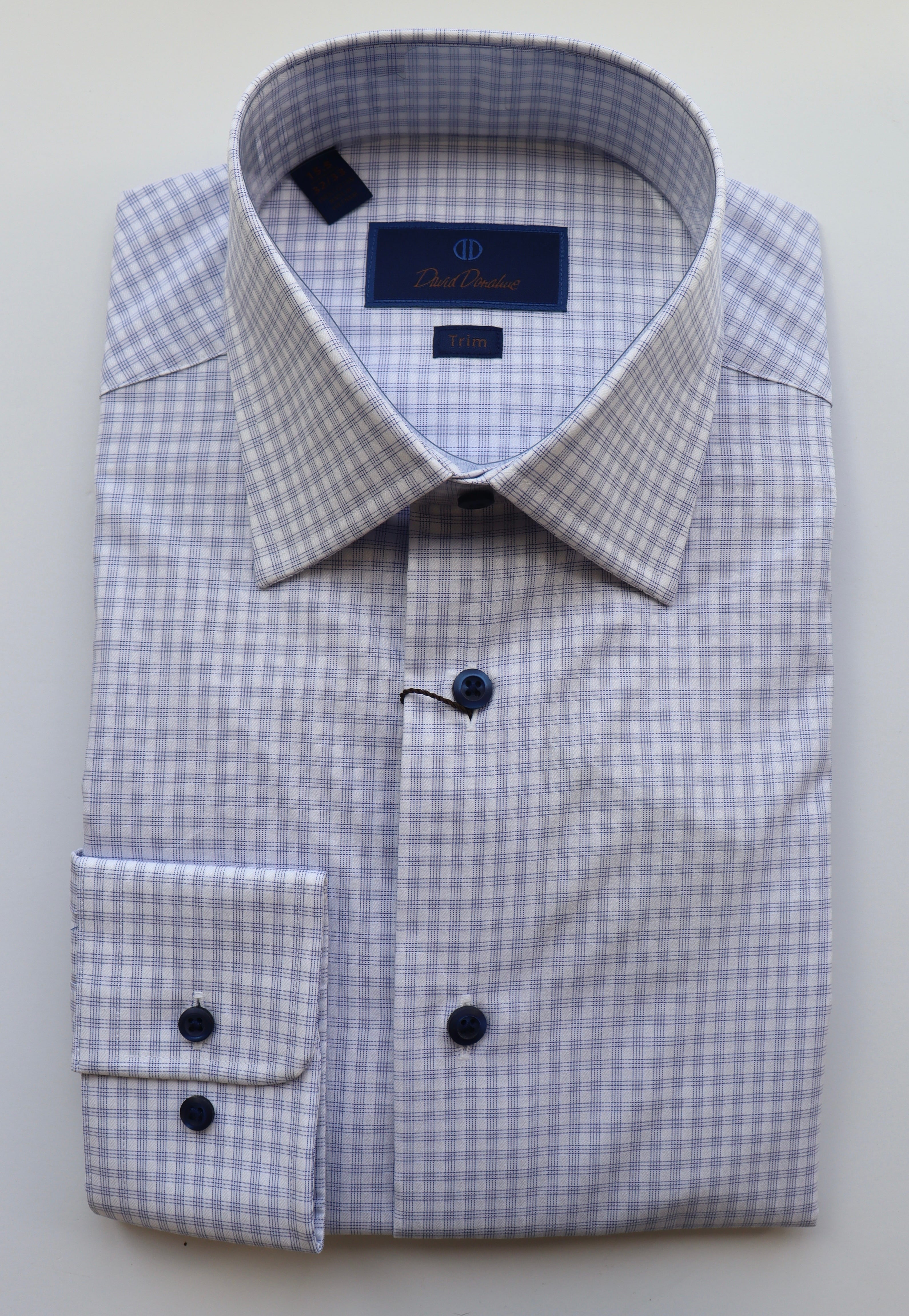 David donahue sales trim fit shirts