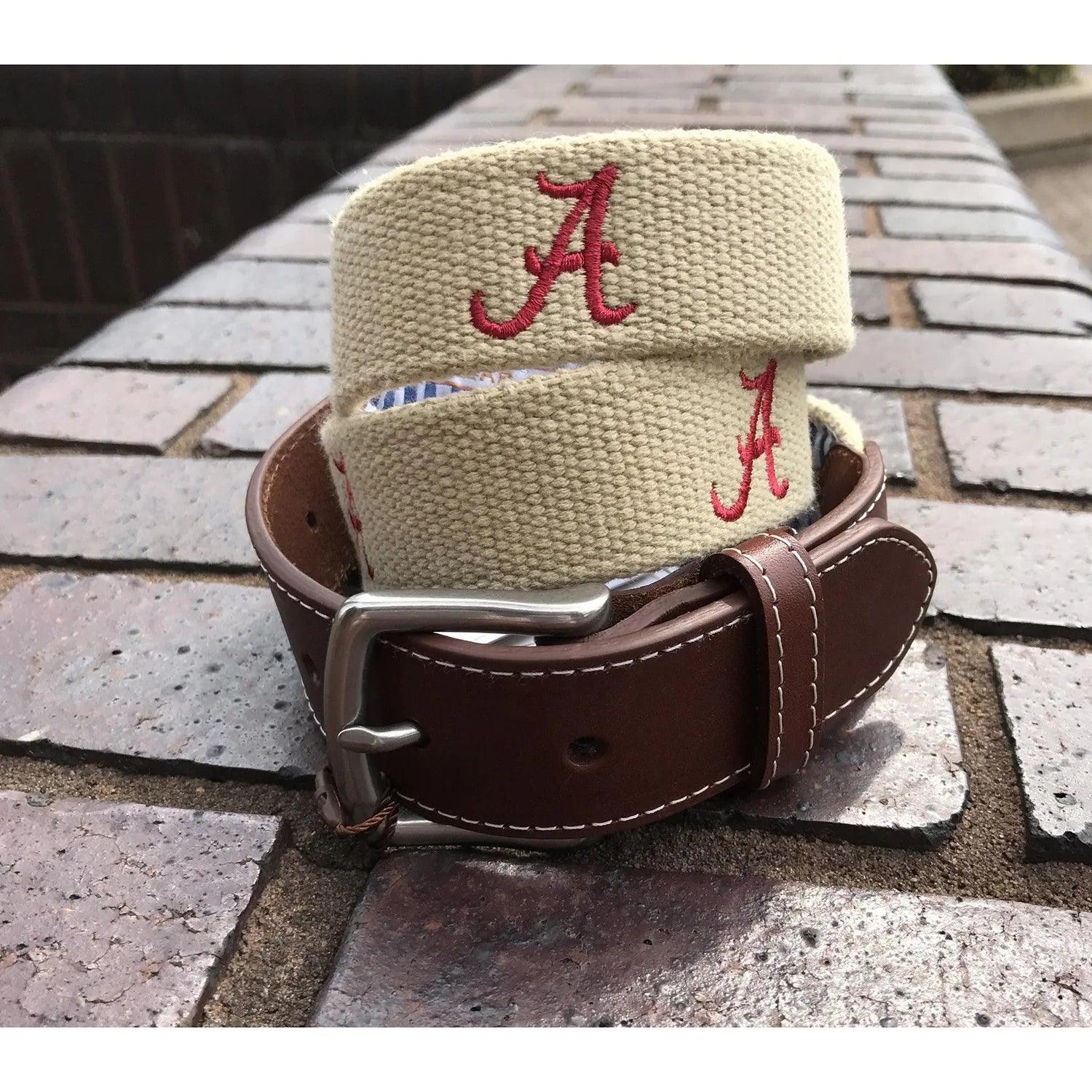 Peter Millar Logo Stitched Belt 4 Colors The Shirt Shop